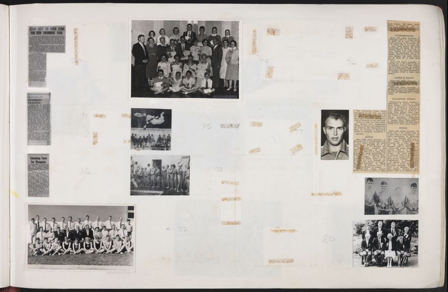 PN Amateur Swimming Club archive book