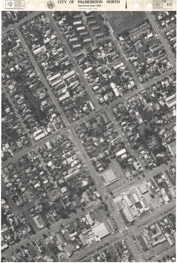 Aerial Map, 1986 - 6-11