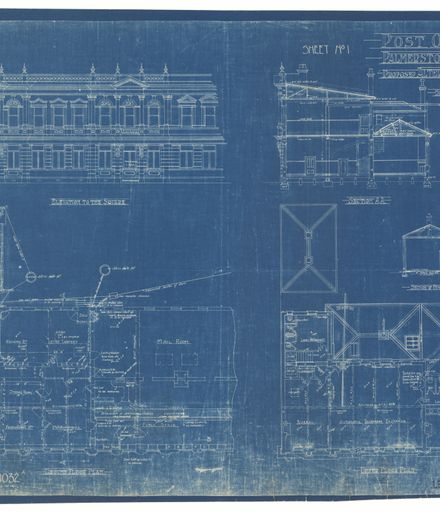 Plans of Proposed Alterations and Additions to the Palmerston North Post Office