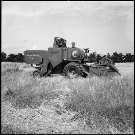 "Wheat Harvester Machine"