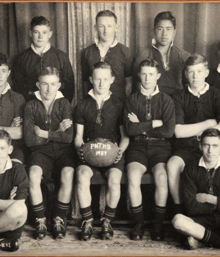 Palmerston North Technical School Second XV Rugby, 1937