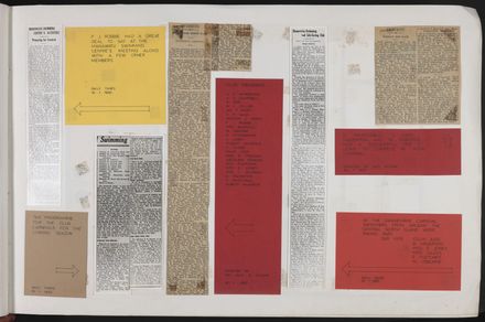 PN Amateur Swimming Club archive book