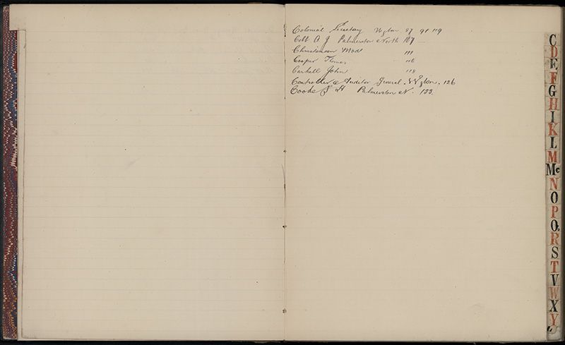 Outwards Correspondence of the Palmerston North Cemetery Trustees, 1898 -1902 4