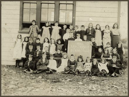 Pupils of Rangiwahia School