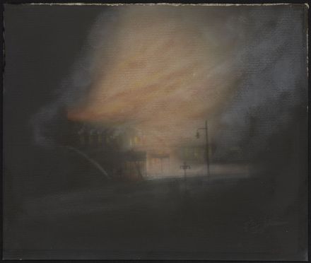 Fire at the Occidental Hotel