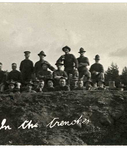 "In the Trenches," Awapuni Military Camp