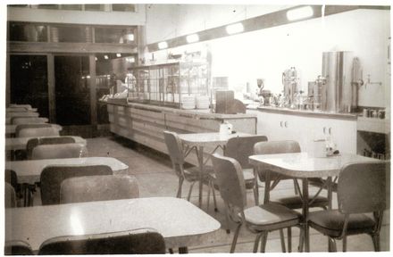 Casino Cafeteria interior, 23 Rangitikei Street