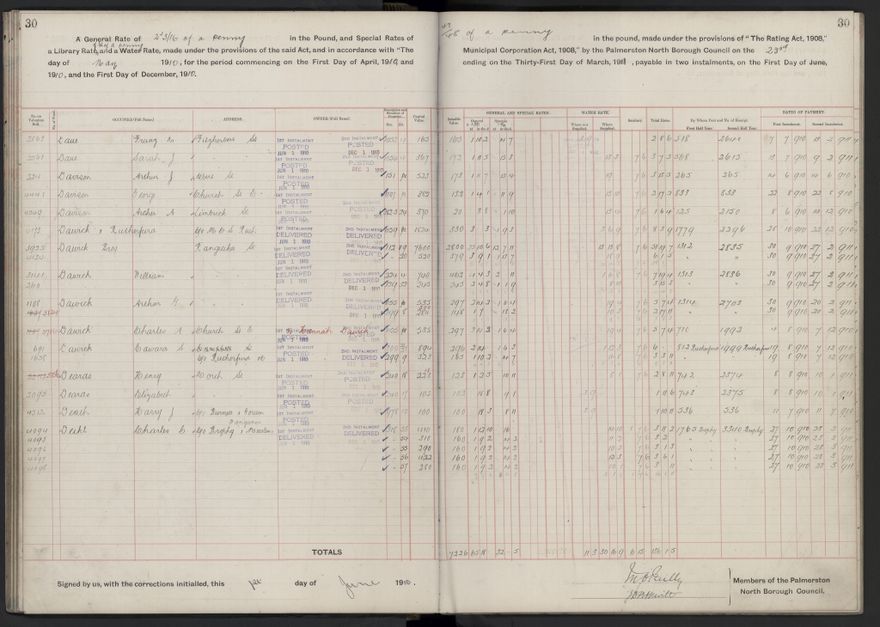 Rate book, 1910-1911 - 2021Pa_PNCC2-23-2-V18_033999-0033