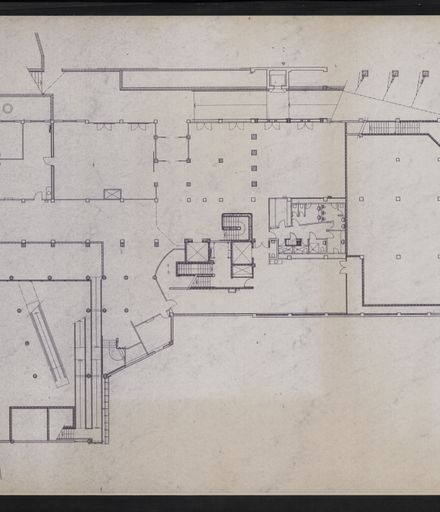 Architectural Plans of the redevelopment of the C M Ross building into the Palmerston North City Library 2
