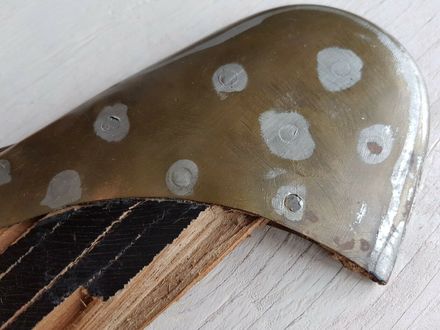 Southern Cross port propeller tip. February 1933