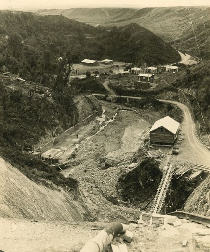 Construction of the Mangahao Electric Power Scheme