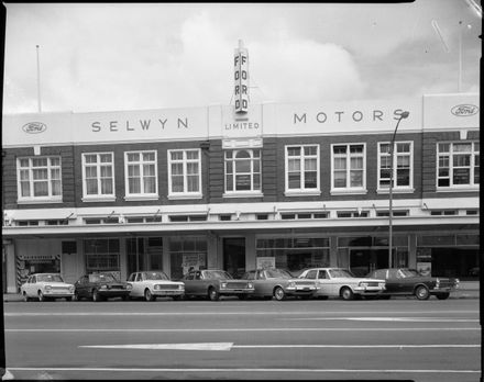 Selwyn Motors old building Rangitikei Street