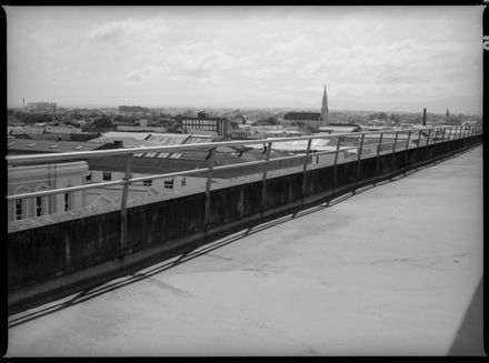 View From the Top of the former Palmerston North Public Library Building, Main Street