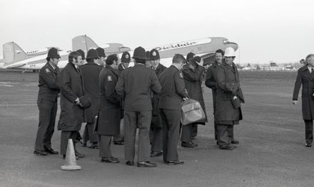 Police force engaged for anti-Tour and anti-Apartheid protests in the city.