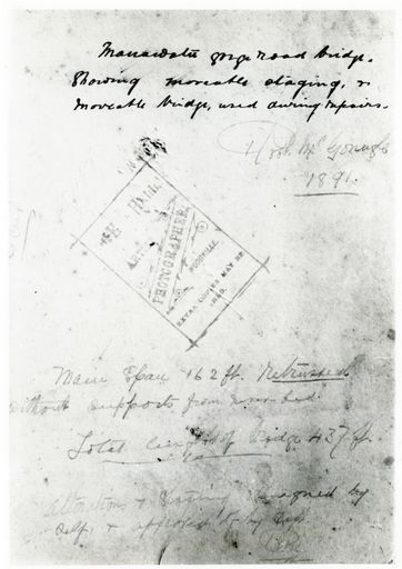 Manawatū Gorge Road Bridge - reverse