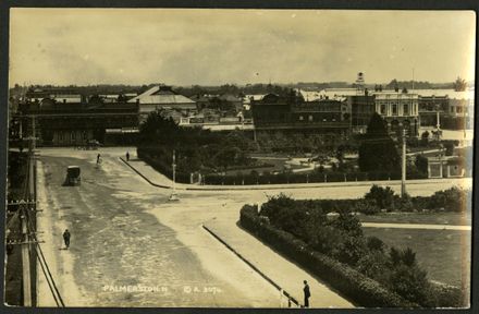 View of The Square looking towards Coleman Place