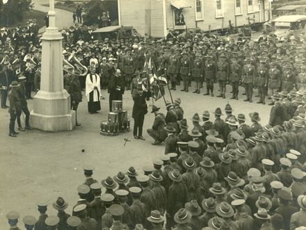 Presentation of the Colours to Wellington Regiment