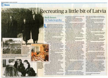 Back Issues: Recreating a little bit of Latvia