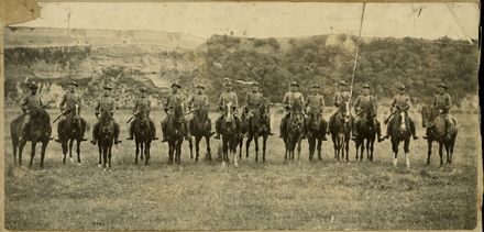 Manawatu Mounted Rifles at Hokowhitu
