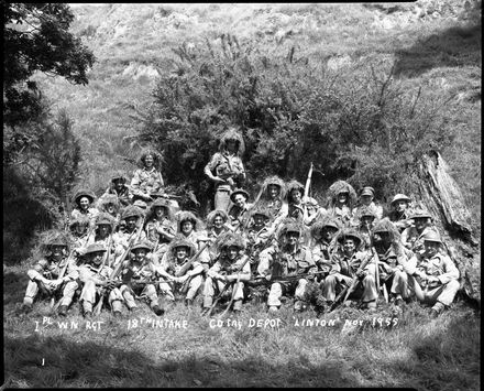 1st Platoon, WN Regiment, 18th Intake, Central District Training Depot, Linton