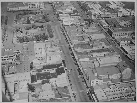 Aerial of Central Palmerston North