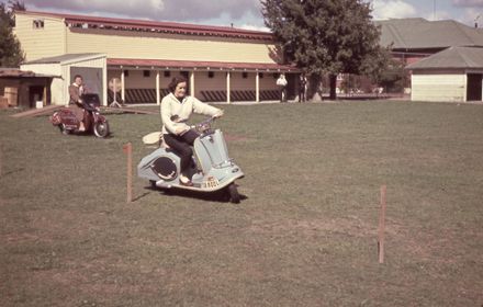 Palmerston North Motorcycle Training School - Class 23 - Cecily Jackson and Mrs Childs - 5th Saturday