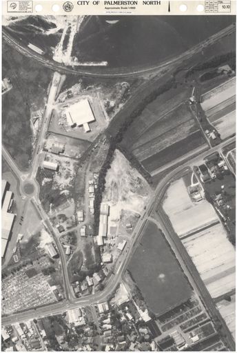 Aerial Map, 1986 - 10-10