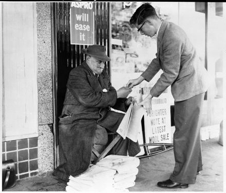 Last of the Newspaper Sellers