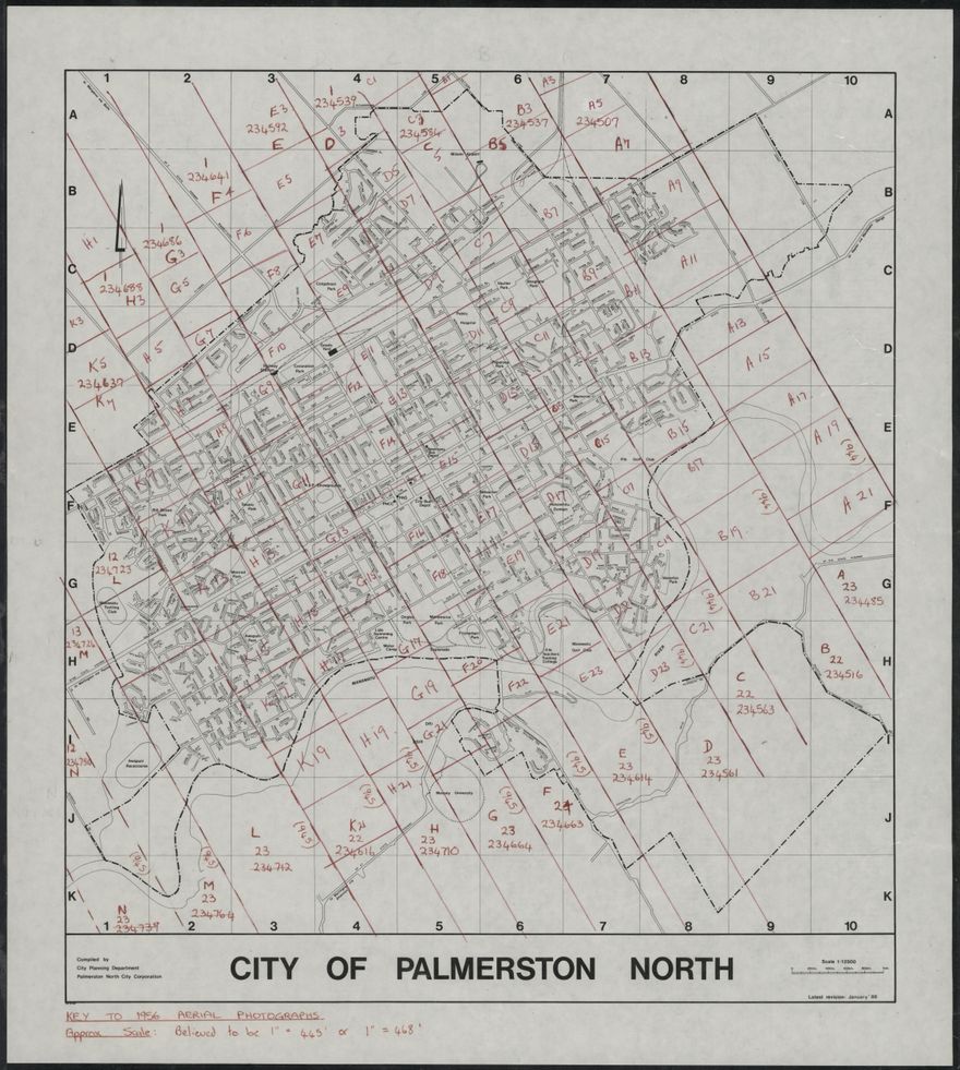 1956 Aerial Map