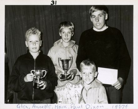 West End Amateur Swimming Champions - Glenn, Annette, Mark, Paul Dixon - Resource cover image