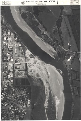 Aerial Map, 1986 - 10-13