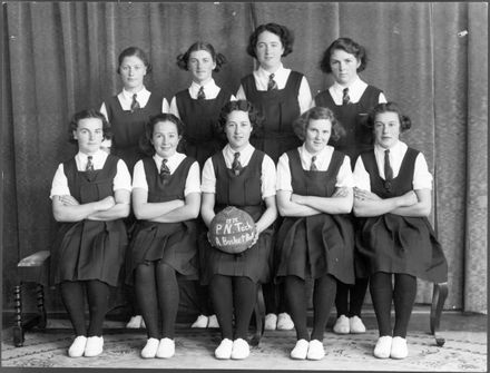 Palmerston North Technical College 'A' Basketball Team, 1938