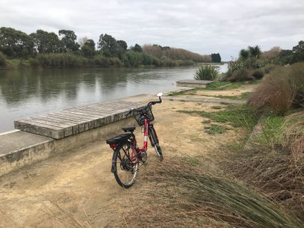 Bike at Okatia Steps