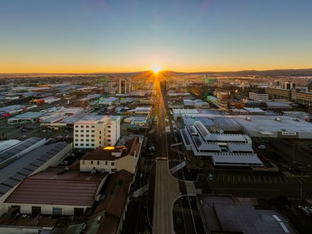 Aerial View of Cuba Street
