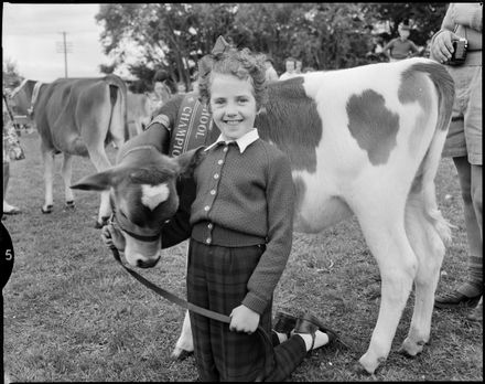 "Proud Owner of Champion Calf" Tokomaru School Calf Day