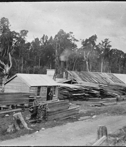 Sawmill at Kawhatu Road, near Mangaweka