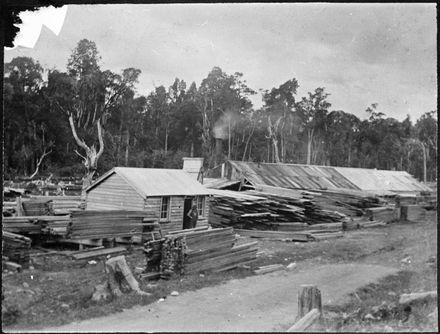 Sawmill at Kawhatu Road, near Mangaweka