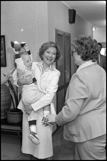 Former First Lady Rosalynn Carter visits the Crippled Children's Society - Resource cover image