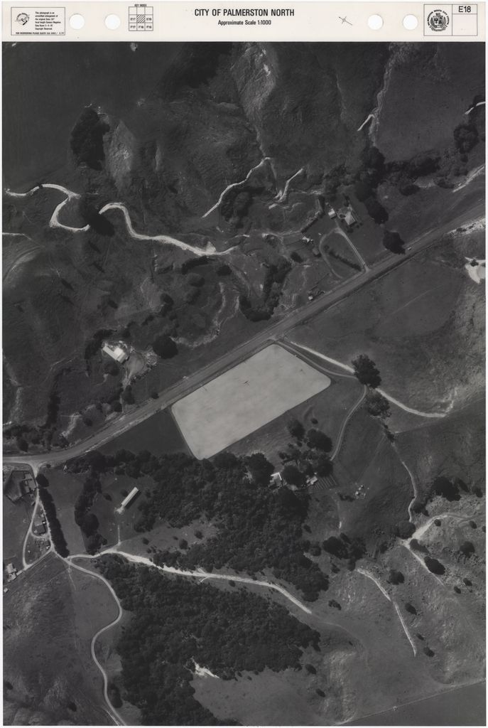 1981 Aerial Map - E18