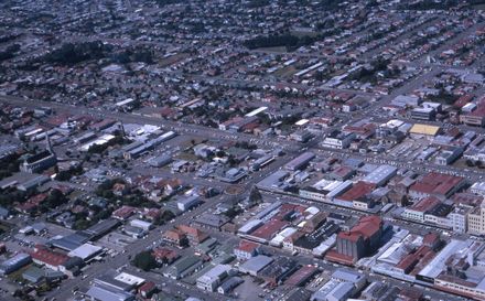 Aerial of Palmerston North Central Business District