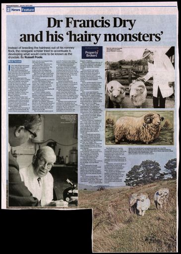 Back Issues: Dr Francis Dry and his 'hairy monsters'