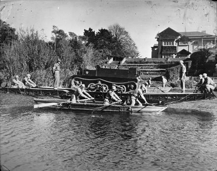 Army exercise, Hokowhitu Lagoon