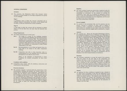 City of Palmerston North Architectural Competition 4