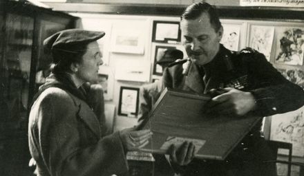 Governor General, Lieutenant-General Sir Bernard Cyril Freyberg,  with Mrs E J Wilde