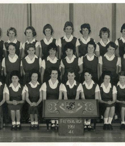 4th Form Class, Freyberg High School, 1961