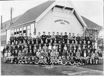 Ashhurst School, Whole of School Group Photograph