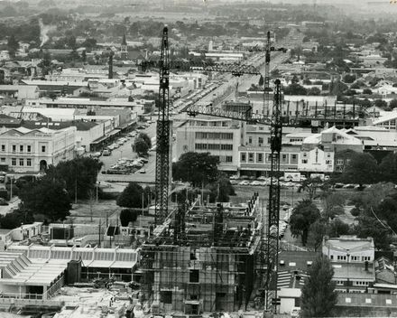Construction of the Civic Administration Building