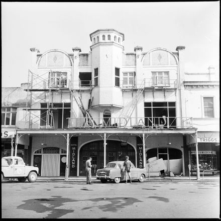 Demolition of Midland Hotel