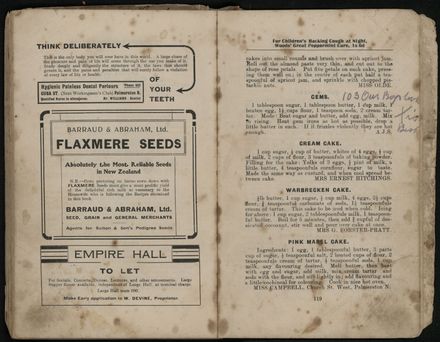 Manawatu Cookery Book - page 58