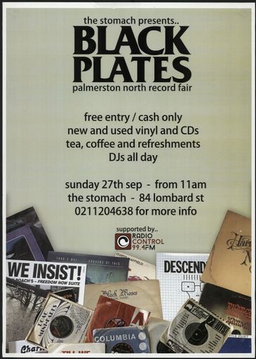 The Stomach - Black Plates record fair